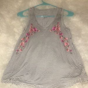 Striped soft and sexy tank from American eagle